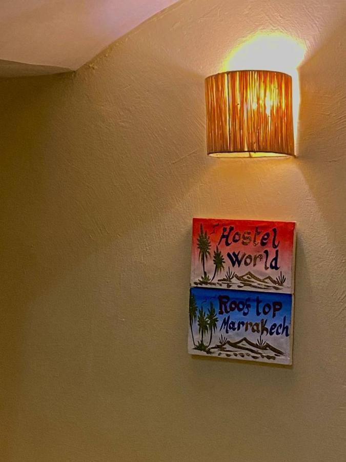 Hostel World Rooftop Marrakech Марракеш Экстерьер фото